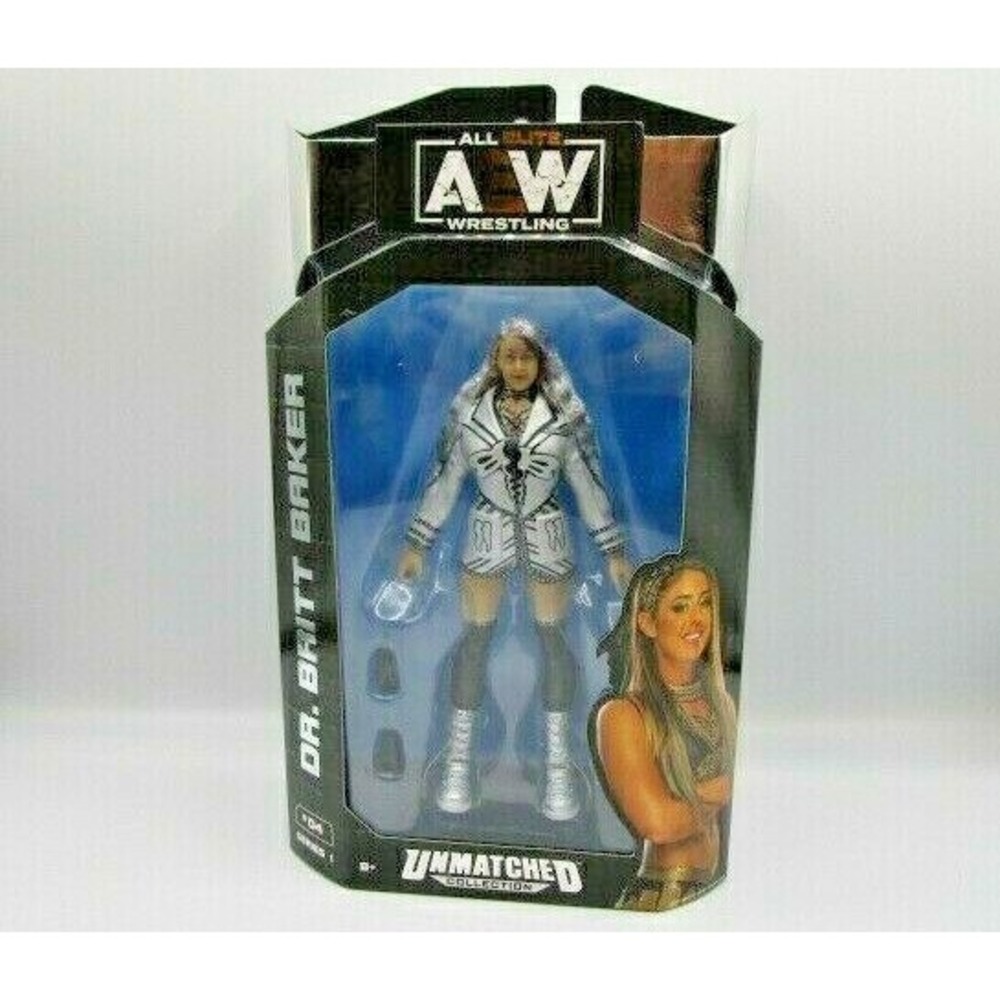 AEW Unrivaled Collection Series 1 Dr Britt Baker #04 Wrestling Action Figure